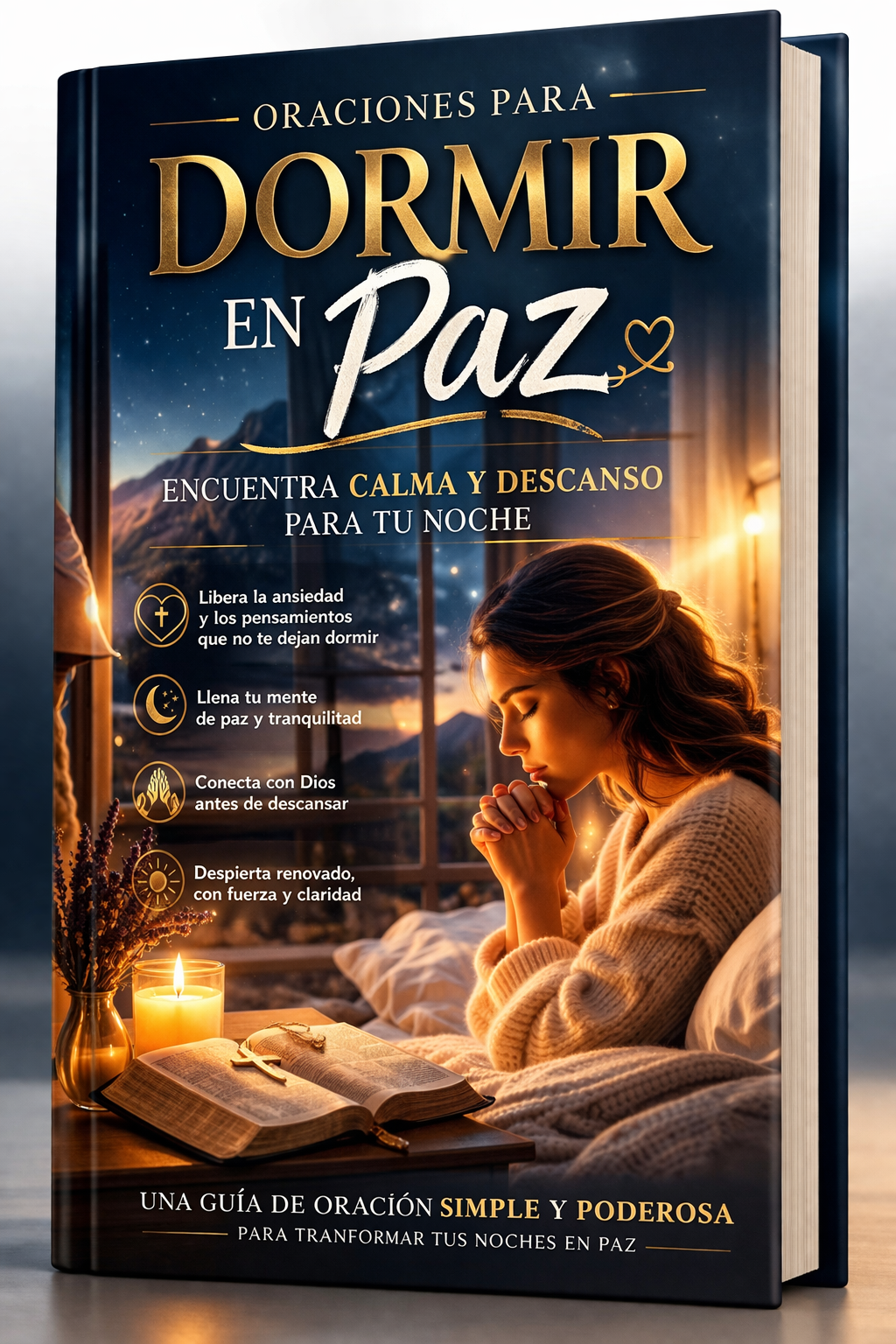 Oraciones para dormir en paz